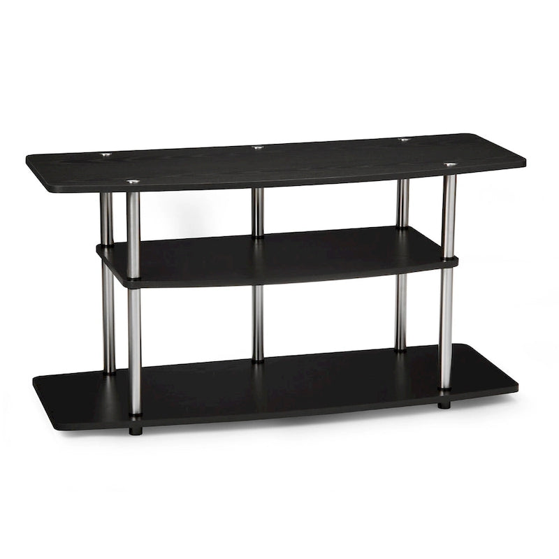 Meuble TV large à 3 niveaux Designs2Go No Tools de Convenience Concepts