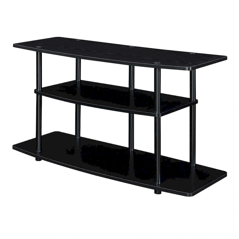 Meuble TV large à 3 niveaux Designs2Go No Tools de Convenience Concepts