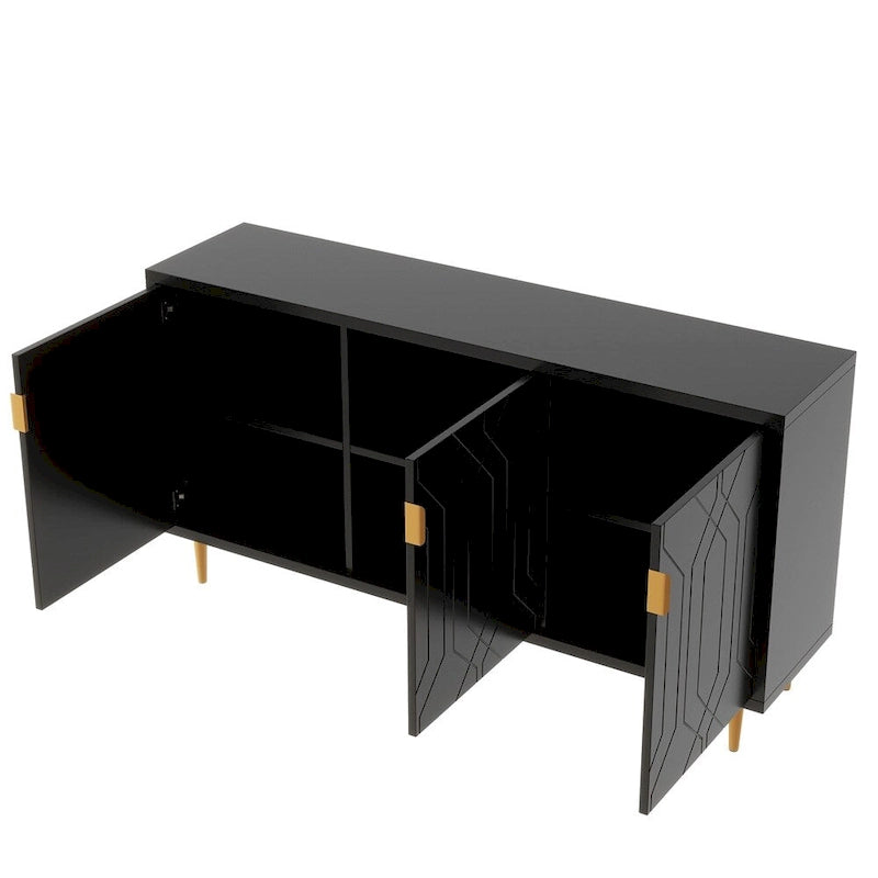 Meuble TV moderne, console, buffet de rangement