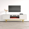 Meuble TV avec cheminée Karp WH-EF