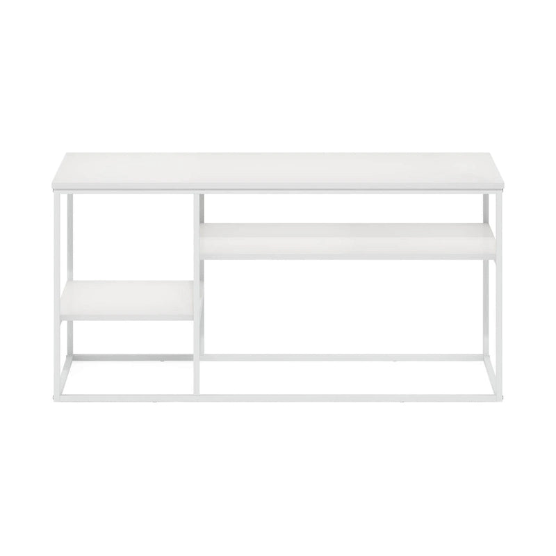 Meuble TV Furinno Moretti de style moderne pour téléviseurs jusqu'à 50 pouces, noyer Columbia