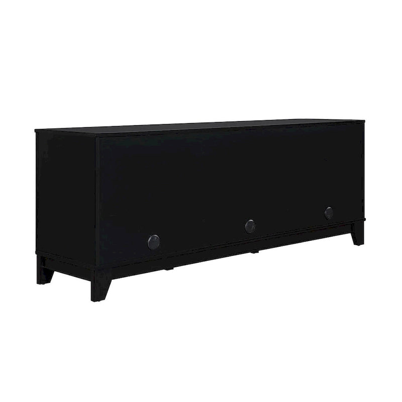 Meuble console de télévision moderne Manhattan Comfort Sheridan 62.99 po en rotin