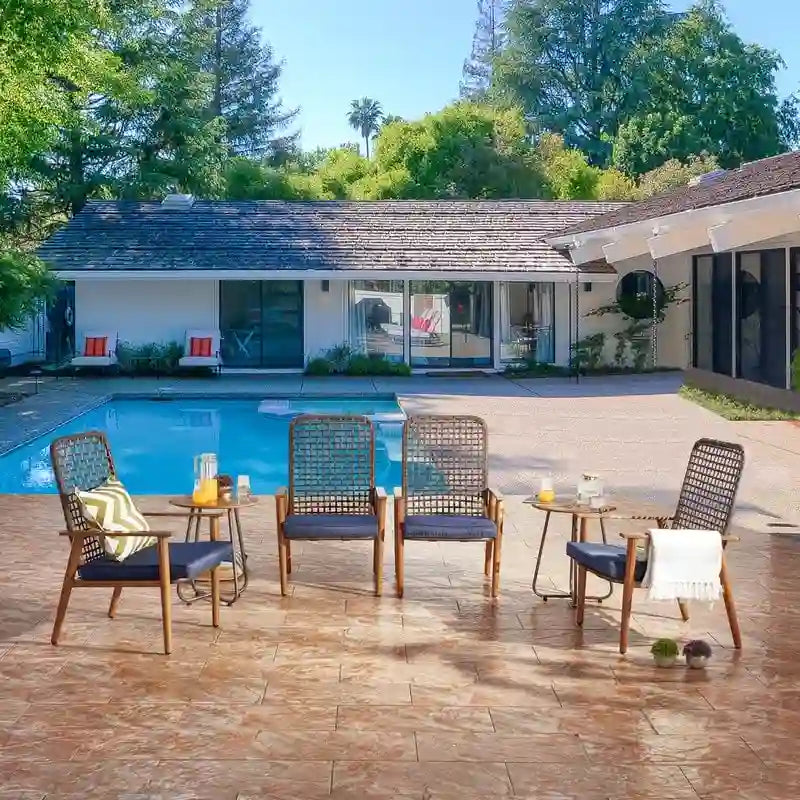 Mesh 6-Piece Outdoor Conversation Set