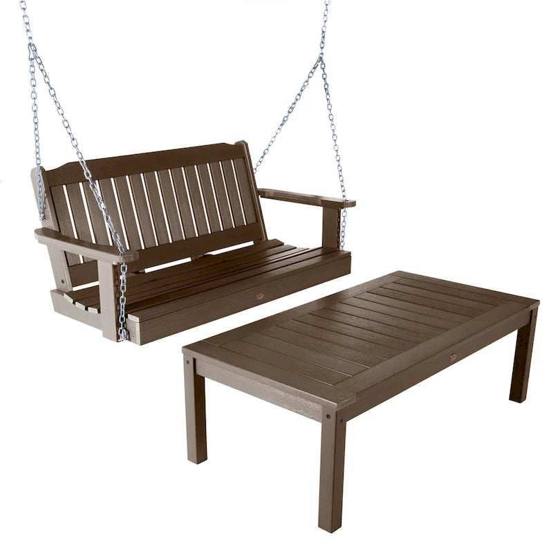 HIGHWOOD Lehigh 4-Foot Swing and Coffee Table