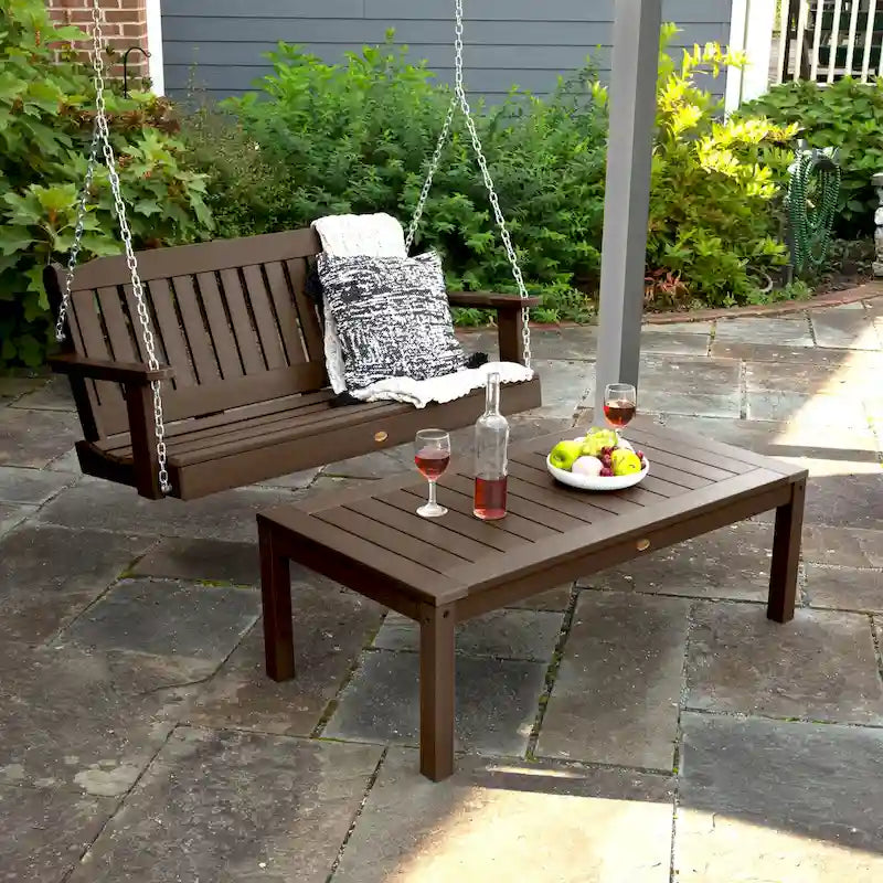 HIGHWOOD Lehigh Balancelle de 1,2 m et table basse
