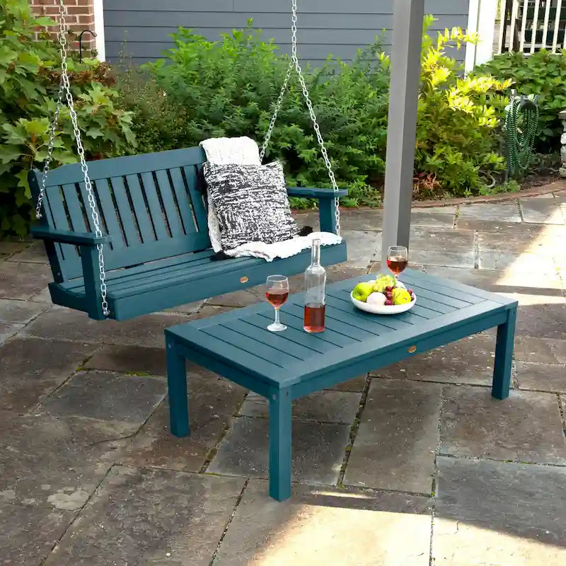 HIGHWOOD Lehigh Balancelle de 1,2 m et table basse
