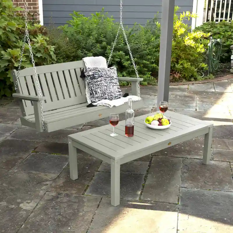 HIGHWOOD Lehigh Balancelle de 1,2 m et table basse