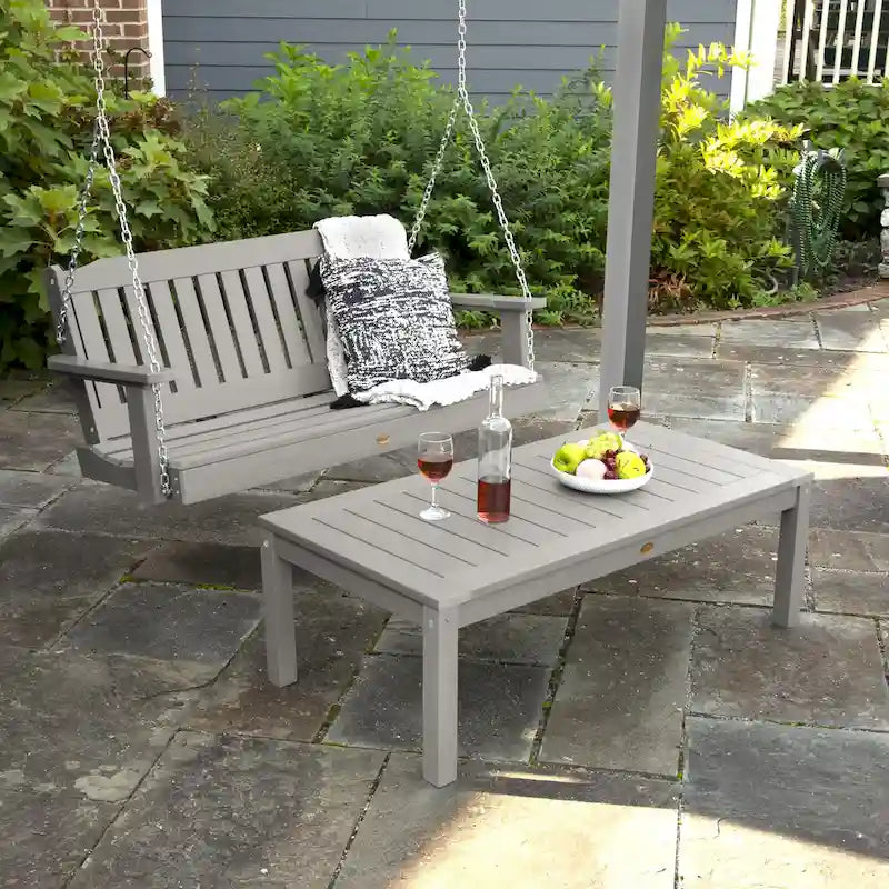 HIGHWOOD Lehigh Balancelle de 1,2 m et table basse