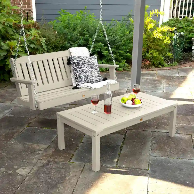 HIGHWOOD Lehigh Balancelle de 1,2 m et table basse