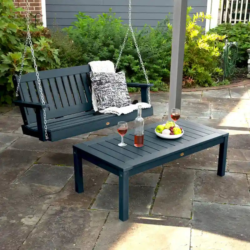 HIGHWOOD Lehigh Balancelle de 1,2 m et table basse