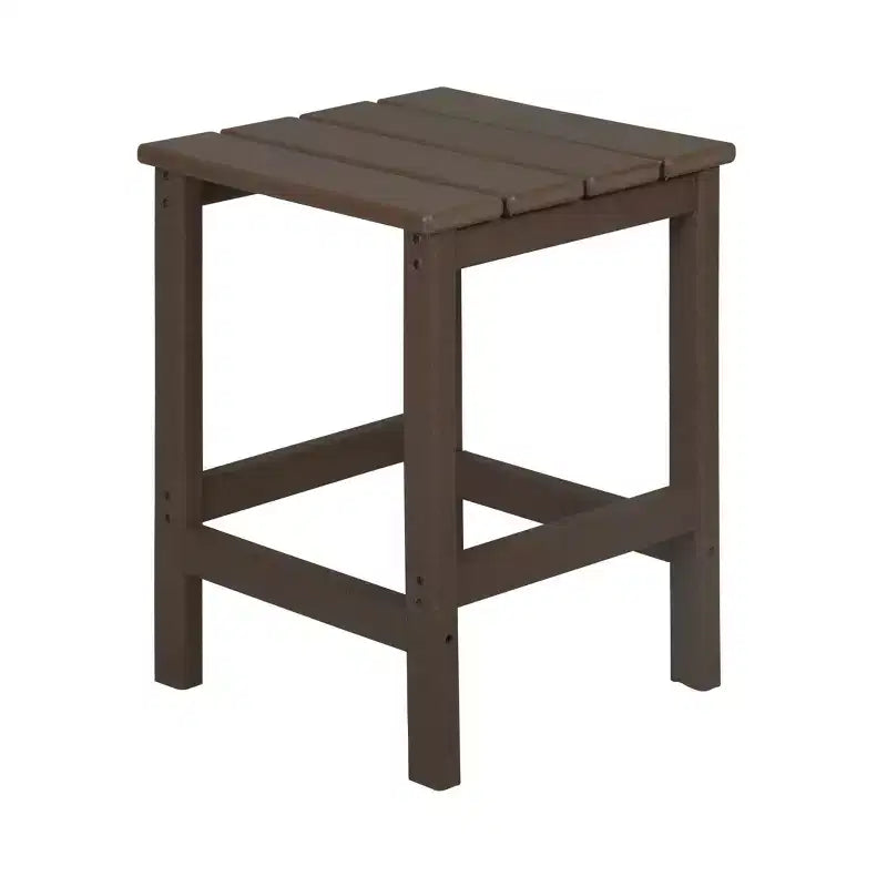 WestinTrends 3pc Outdoor Patio Adirondack Coffeet Table and Side Tables set