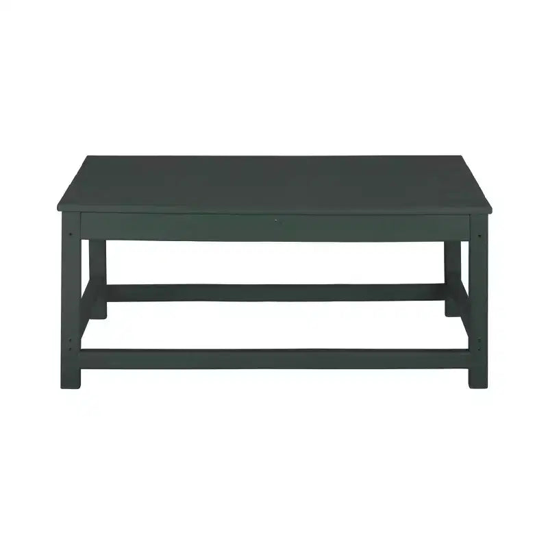 WestinTrends 3pc Outdoor Patio Adirondack Coffeet Table and Side Tables set