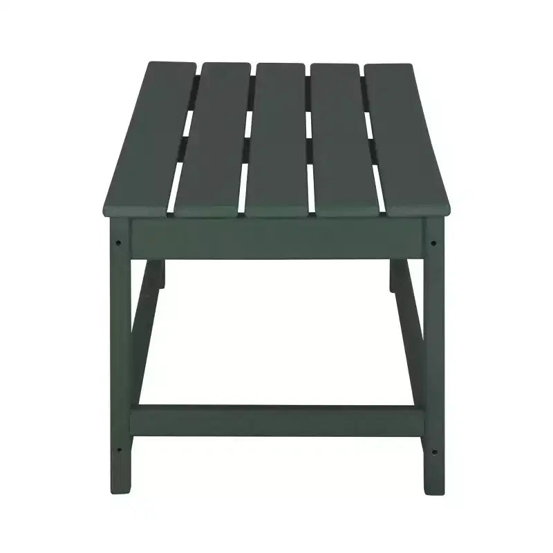 WestinTrends 3pc Outdoor Patio Adirondack Coffeet Table and Side Tables set
