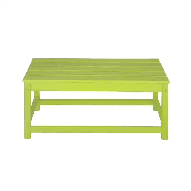 WestinTrends 3pc Outdoor Patio Adirondack Coffeet Table and Side Tables set