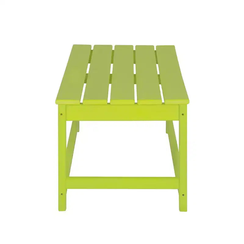 WestinTrends 3pc Outdoor Patio Adirondack Coffeet Table and Side Tables set
