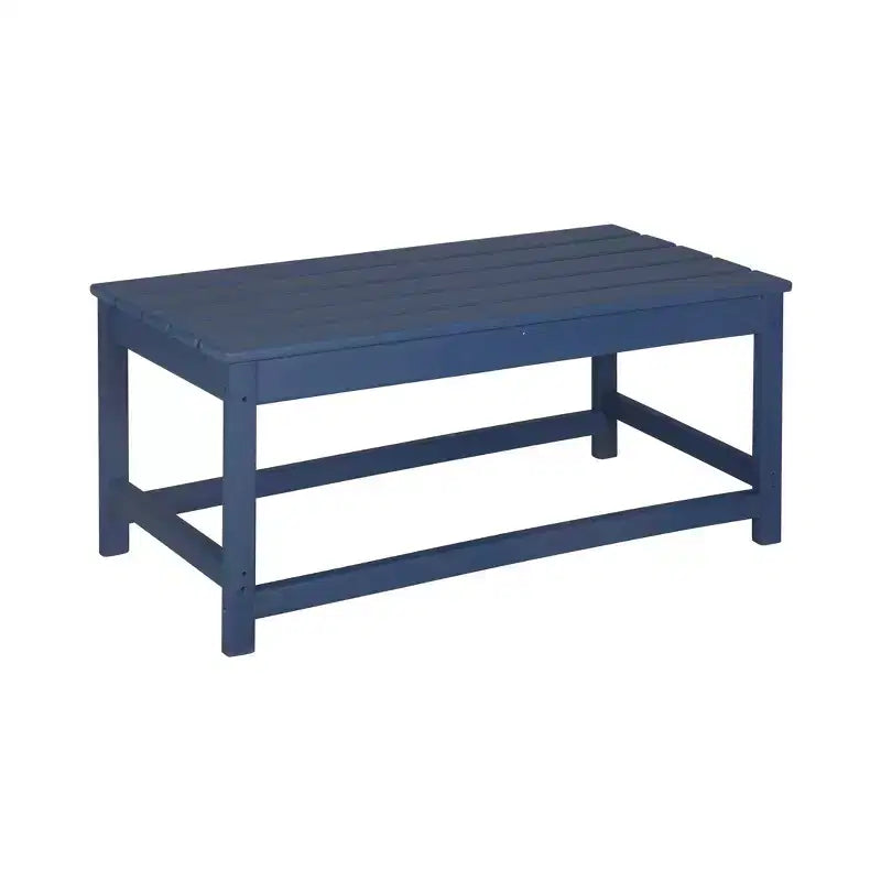 WestinTrends 3pc Outdoor Patio Adirondack Coffeet Table and Side Tables set