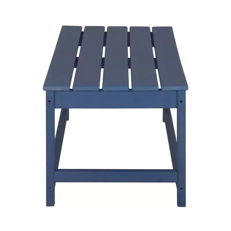 WestinTrends 3pc Outdoor Patio Adirondack Coffeet Table and Side Tables set