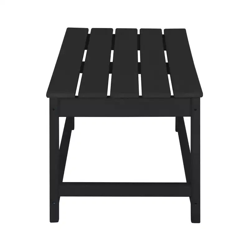 WestinTrends 3pc Outdoor Patio Adirondack Coffeet Table and Side Tables set