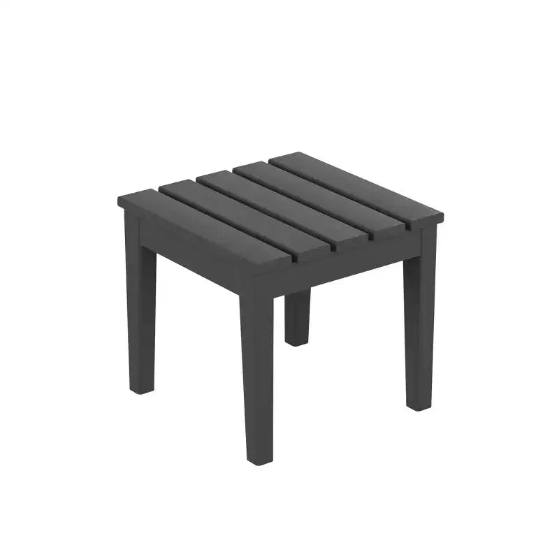 WestinTrends Outdoor Patio Modern Adirondack Side Table