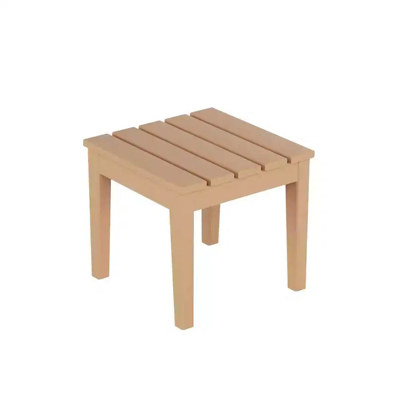 WestinTrends Outdoor Patio Modern Adirondack Side Table
