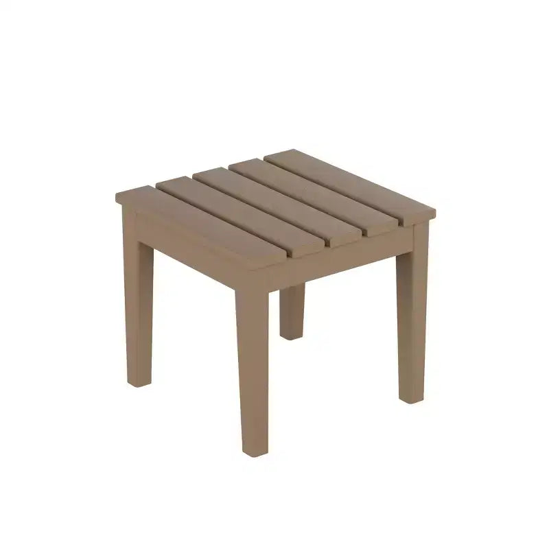 WestinTrends Outdoor Patio Modern Adirondack Side Table