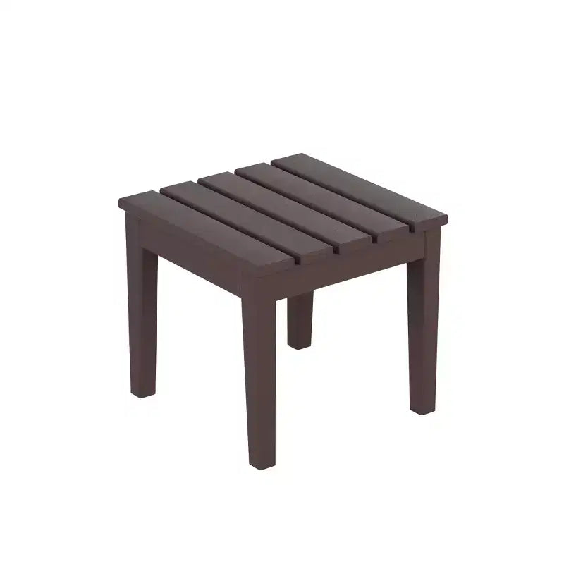 WestinTrends Outdoor Patio Modern Adirondack Side Table