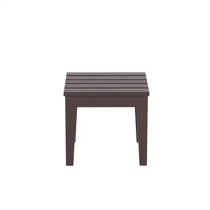 WestinTrends Outdoor Patio Modern Adirondack Side Table