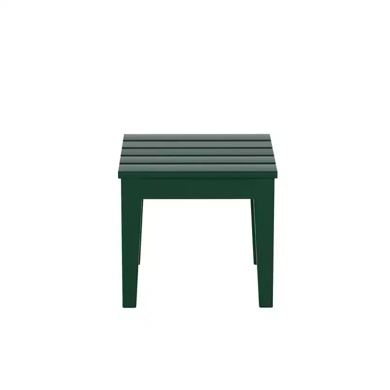 WestinTrends Outdoor Patio Modern Adirondack Side Table
