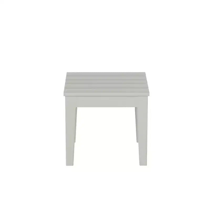 WestinTrends Outdoor Patio Modern Adirondack Side Table