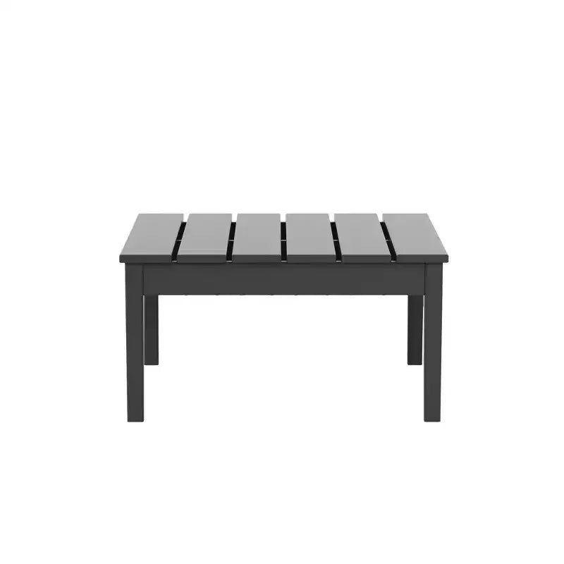 WestinTrends Outdoor Patio Modern Adirondack Coffee Table