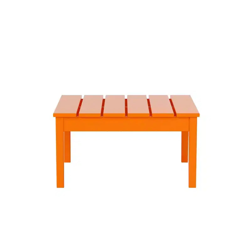 WestinTrends Outdoor Patio Modern Adirondack Coffee Table