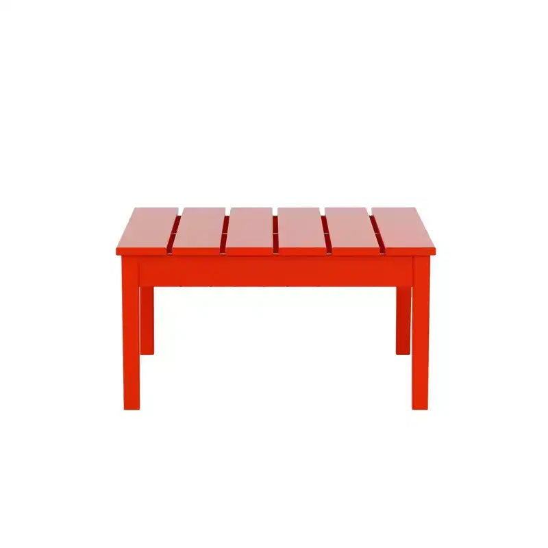 WestinTrends Outdoor Patio Modern Adirondack Coffee Table