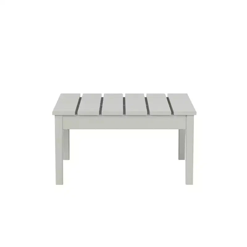 WestinTrends Outdoor Patio Modern Adirondack Coffee Table