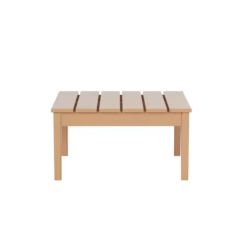 WestinTrends Outdoor Patio Modern Adirondack Coffee Table