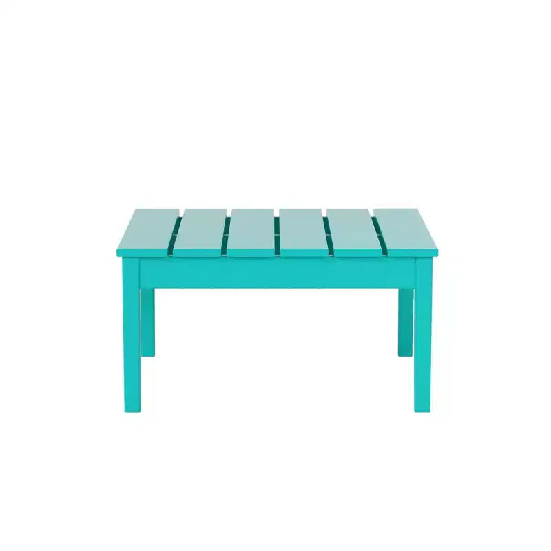 WestinTrends Outdoor Patio Modern Adirondack Coffee Table