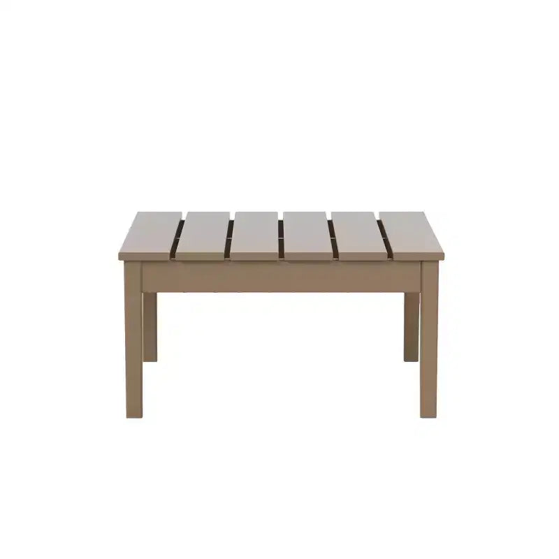 WestinTrends Outdoor Patio Modern Adirondack Coffee Table