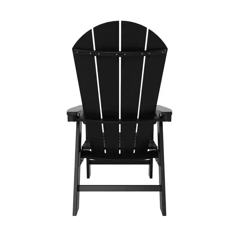 WestinTrends Outdoor Patio Adirondack Dining Chair Weather Resistant