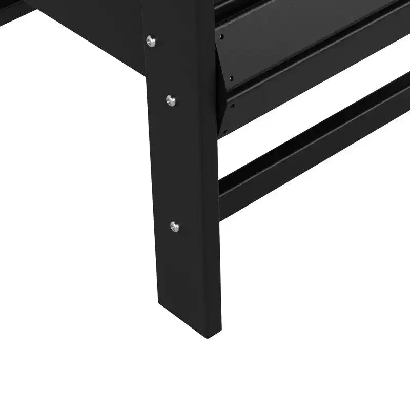 WestinTrends Outdoor Patio Adirondack Dining Chair Weather Resistant
