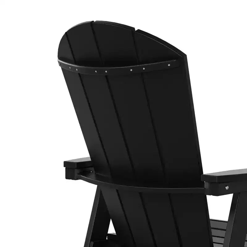 WestinTrends Outdoor Patio Adirondack Dining Chair Weather Resistant