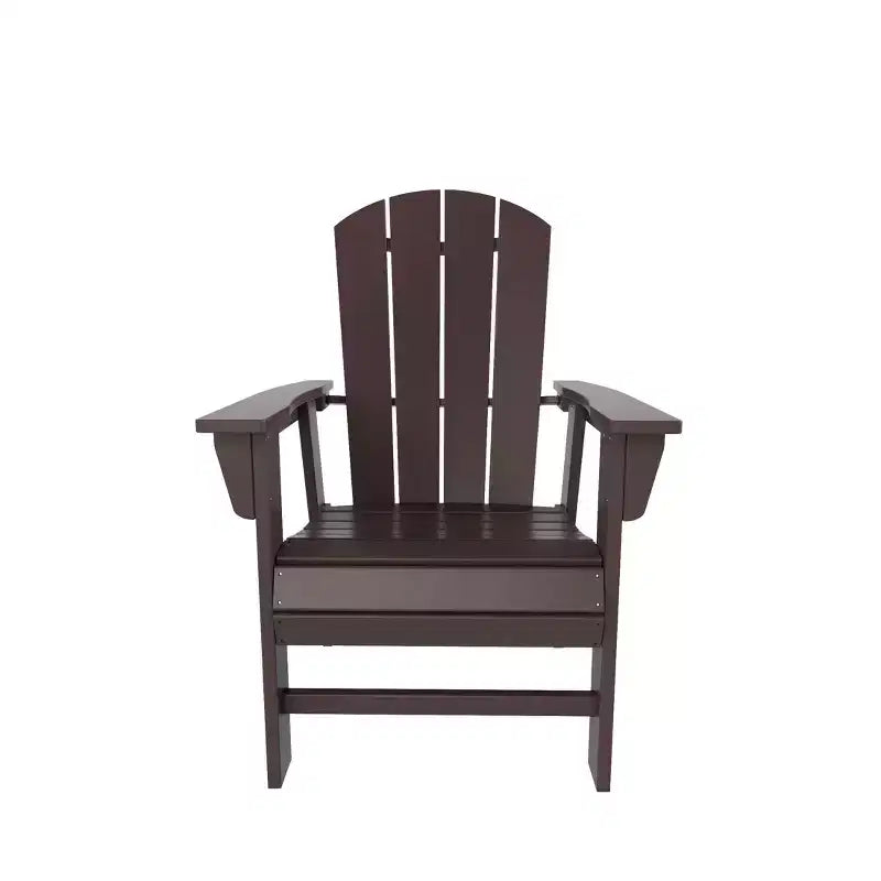 WestinTrends Outdoor Patio Adirondack Dining Chair Weather Resistant