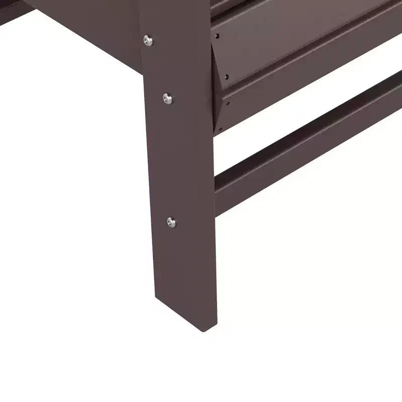 WestinTrends Outdoor Patio Adirondack Dining Chair Weather Resistant