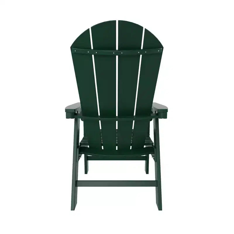 WestinTrends Outdoor Patio Adirondack Dining Chair Weather Resistant