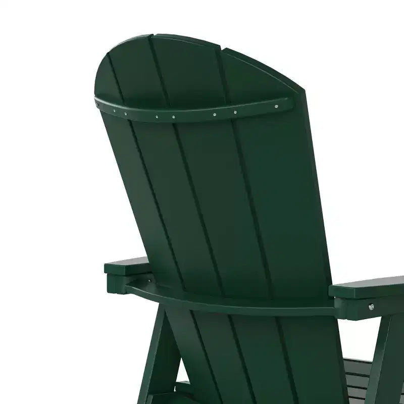 WestinTrends Outdoor Patio Adirondack Dining Chair Weather Resistant