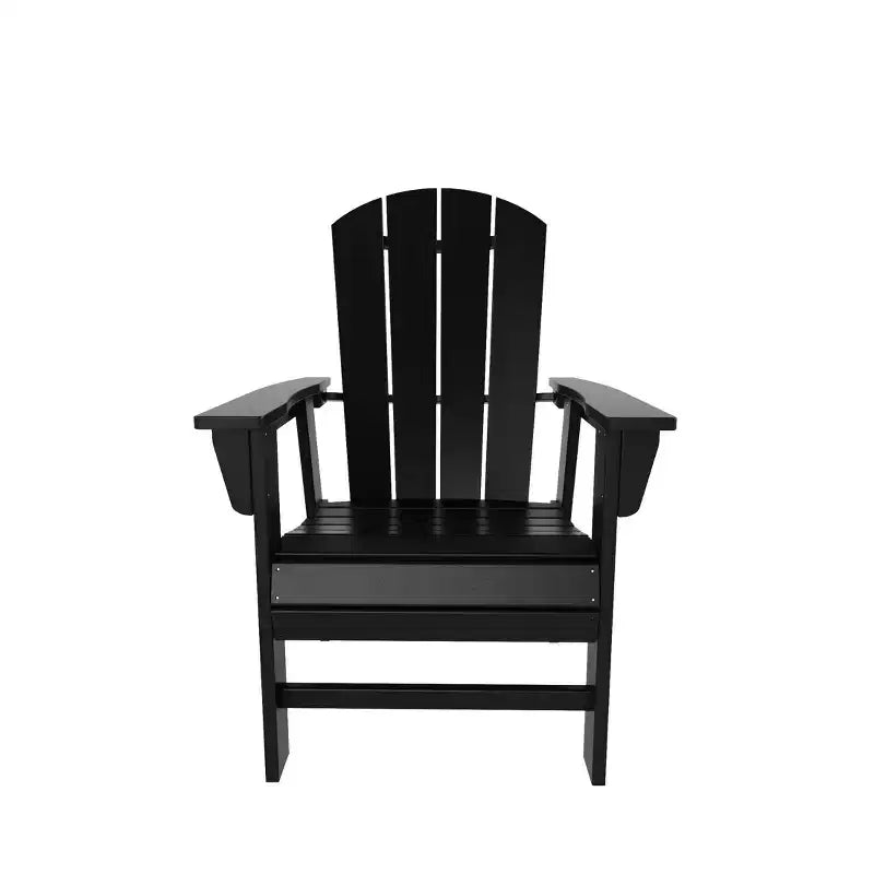 WestinTrends Outdoor Patio Adirondack Dining Chair Weather Resistant