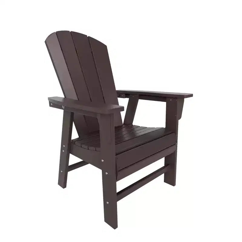 WestinTrends Outdoor Patio Adirondack Dining Chair Weather Resistant