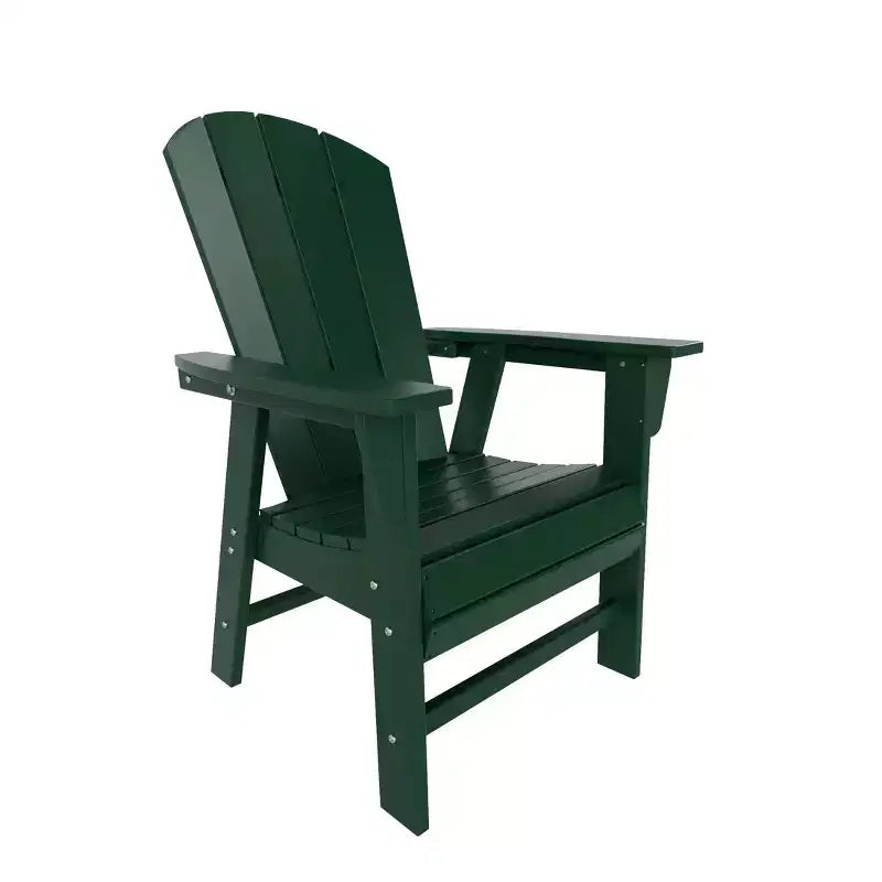 WestinTrends Outdoor Patio Adirondack Dining Chair Weather Resistant