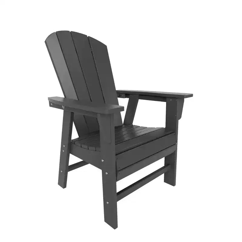 WestinTrends Outdoor Patio Adirondack Dining Chair Weather Resistant
