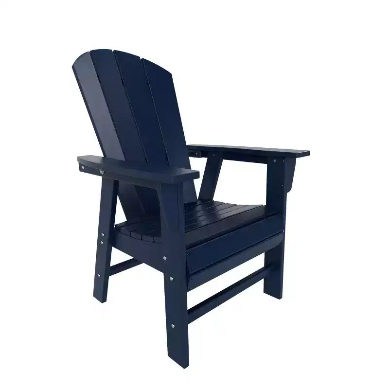 WestinTrends Outdoor Patio Adirondack Dining Chair Weather Resistant