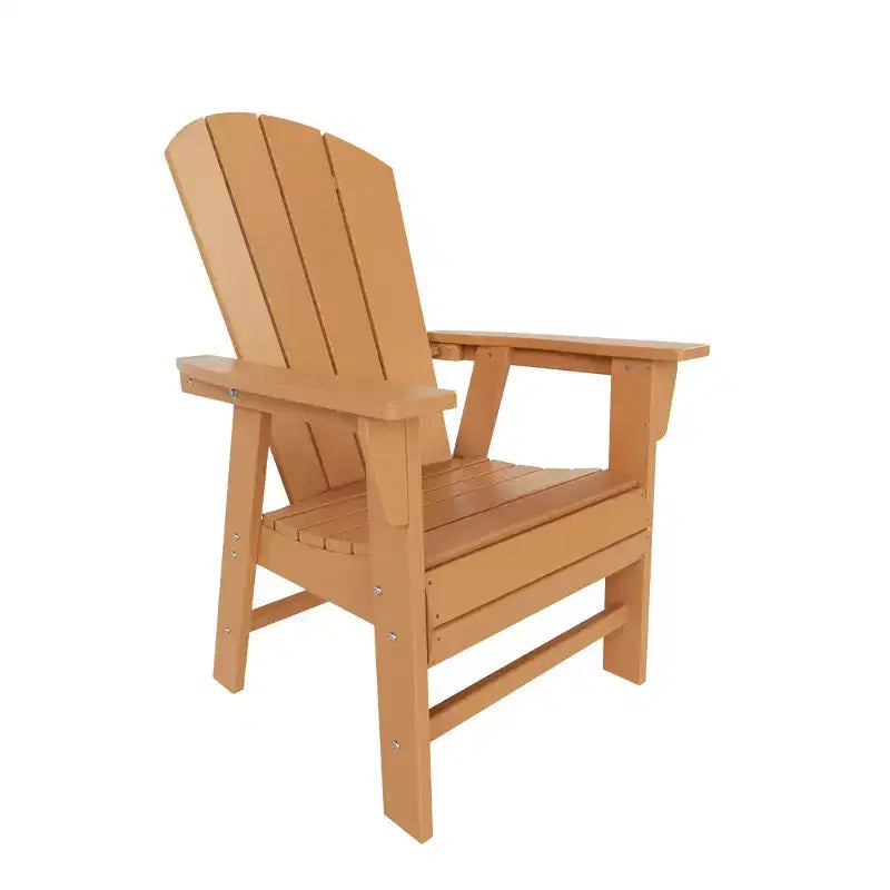 WestinTrends Outdoor Patio Adirondack Dining Chair Weather Resistant