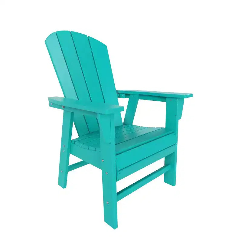 WestinTrends Outdoor Patio Adirondack Dining Chair Weather Resistant